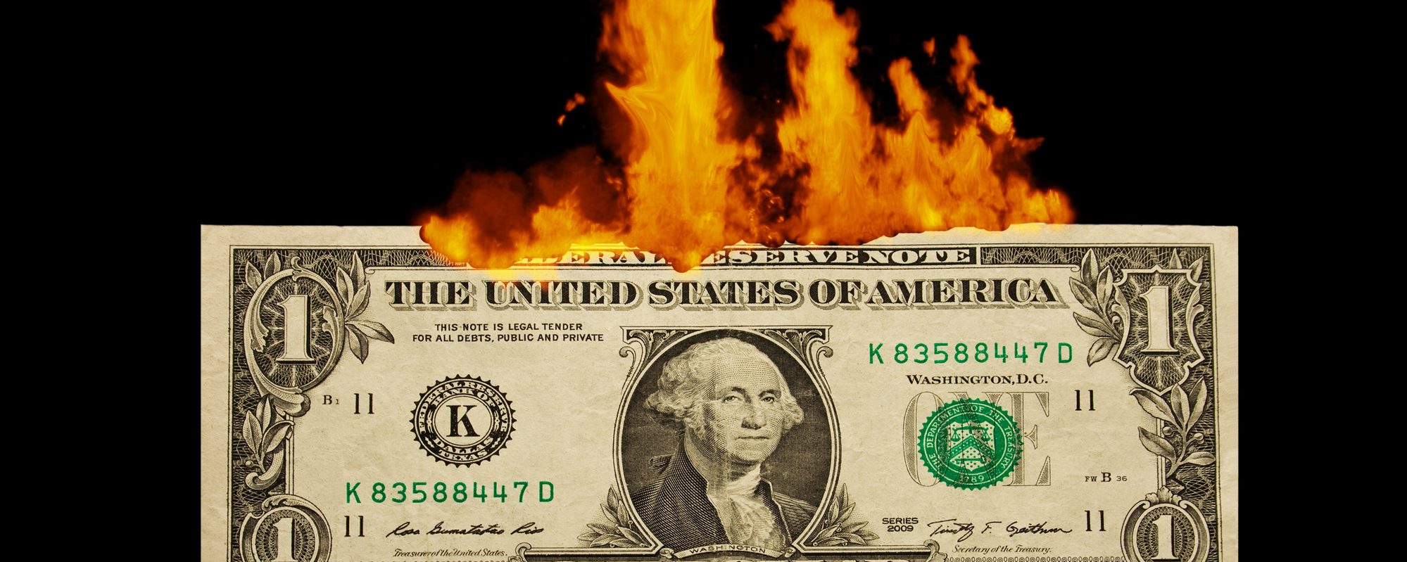 Vietnam vet burns dollar bills to stay alive