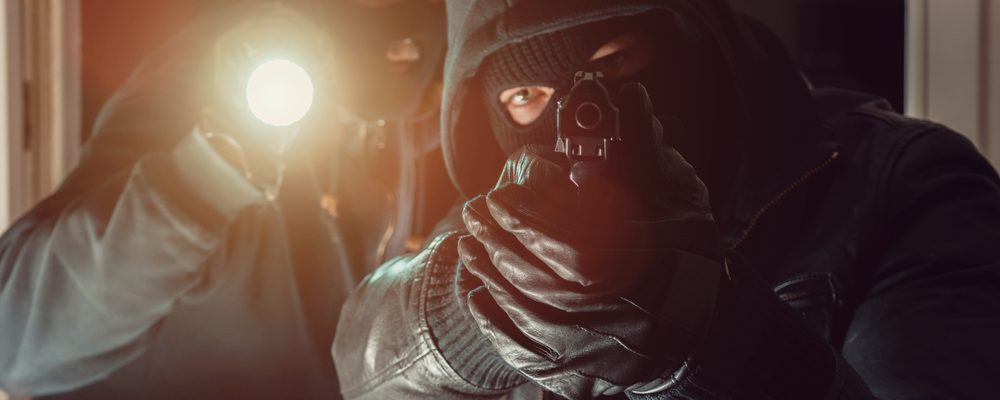 Disabled man caught in crossfire as burglary goes wrong